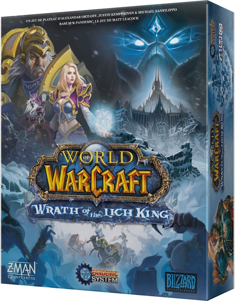 Z-Man Games Z-Man Games PANDEMIC , World of Warcraft: Wrath of the Lich King - System, Co-op Age: 14+, 1-5 Players, 60 Minutes ZMGWLK01FR Multicoloured  - Image 2