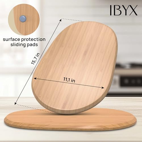 Ibyx Elegant Sliding Tray - Compatible with 5.5 Qt KitchenAid Stand Mixers and Other Heavy Appliances (Natural) - Image 4