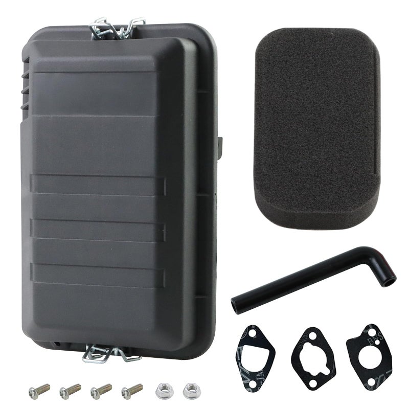 KIKITE 196cc 212cc Generator Air Filter Housing Box/Cover Assembly for 3000 3500 4000 4500 watt Air Filter Cleaner Box Compatible with Predator Champion Firman Generators Air Filters - Image 1