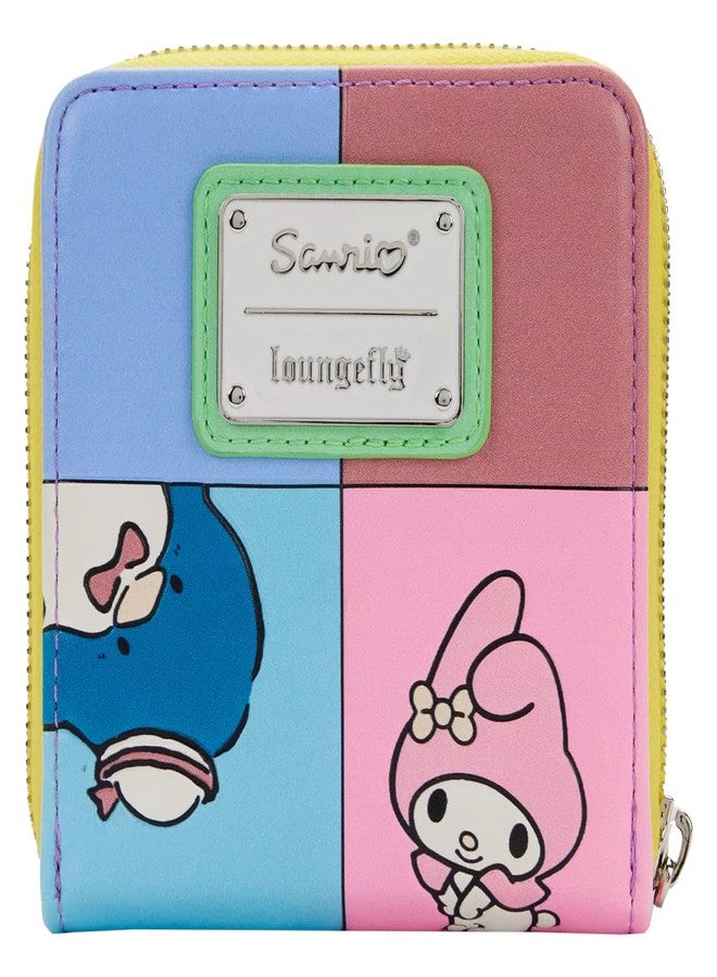 Loungefly Hello Kitty and Friends Color Block Faux Leather Zip Around Wallet - Image 2