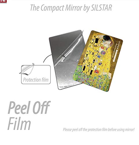 SILSTAR PROFESSIONAL SILSTAR PROFESSIONAL Compact Card Mirror Unbreakable Acrylic Makeup Mirror Vanity Mirror Small for Wallet Case Travel Purse Handheld Compact Pocket MirrorNihl ChandBani Thani 114  - Image 2