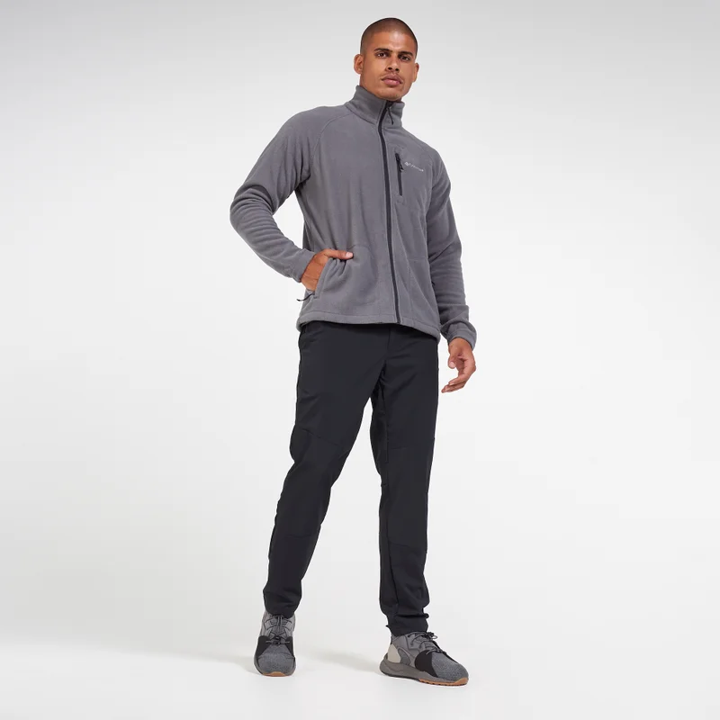 Columbia Grey Men's Fast Trek II Full-Zip Fleece Jacket for Men | Best Price UAE