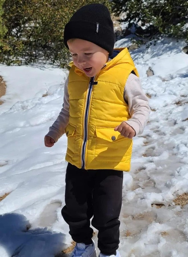 FURTALK Baby Beanie Knit Winter Hats 3 Pack for Infant Toddler Kids Skull Caps - Image 4