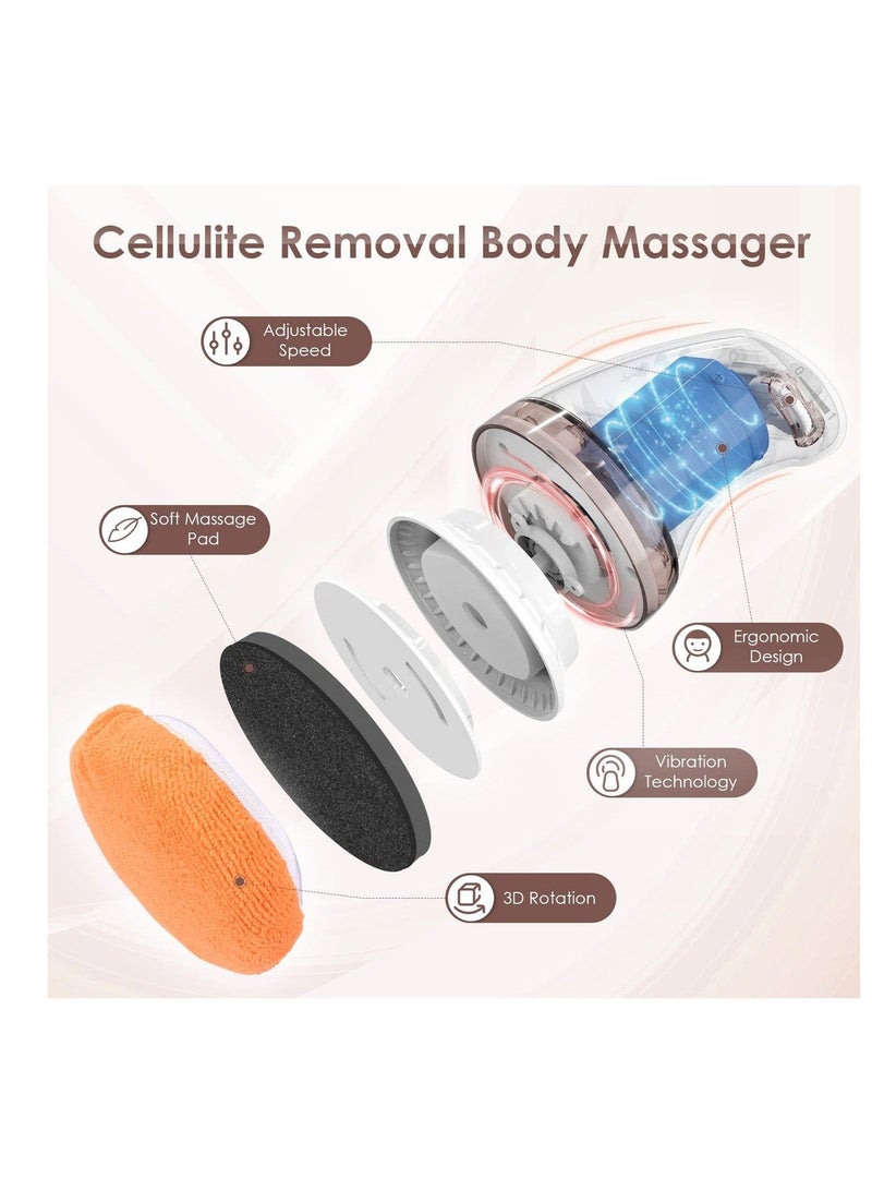 Bluejw Cellulite Massager Body Sculpting Machine Electric Handheld for Belly Waist Arms  Legs - Image 2