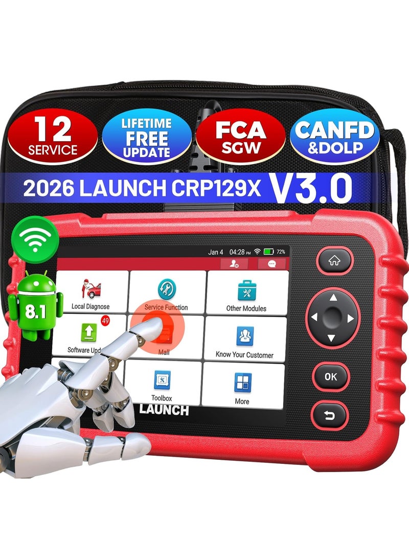 Launch جهاز فحص OBD2 Launch CRP129X V2.0 لعام 2025 - Image 1