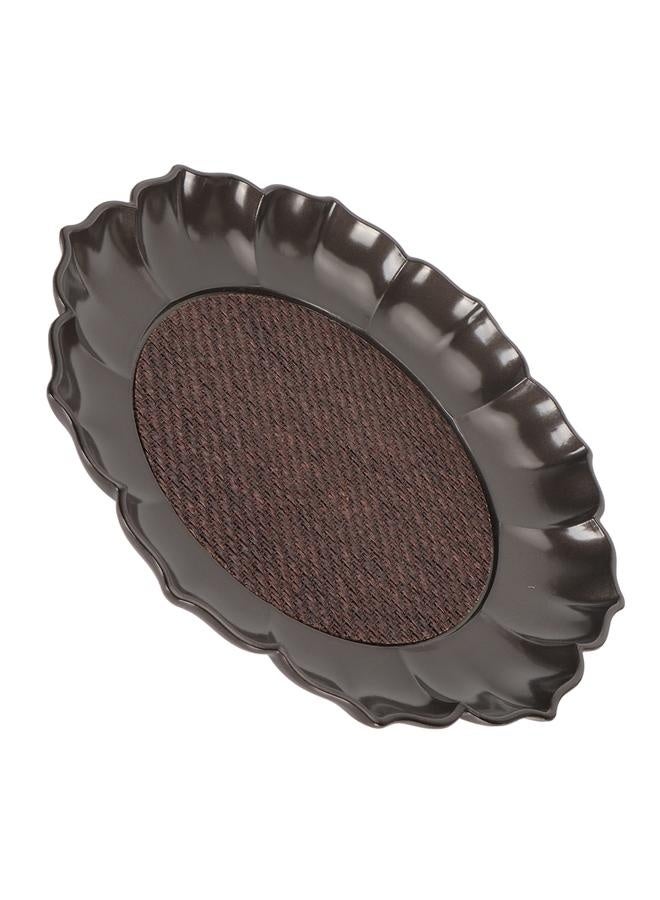 NIBEMINENT Drink Coaster Copper Alloy Anti Slip Easy to Clean Versatile Decorative Cup Mat Pad for Tea Pot Cup Bowl Home Kitchen Lotus  - Image 2