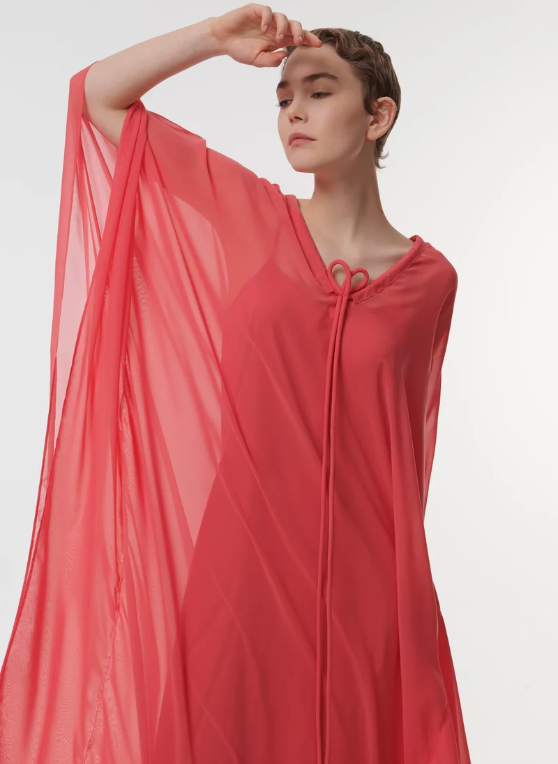 leem  Bow Detailed Kaftan for Women | Best Price UAE