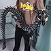 critigulf 3D Printed Dragon Model 82 Inches 21 Meters Flexible Joints Lacertid Figurine Stress Relief Toy82inchBlack - Image 2