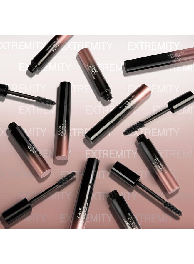 GA-DE Extremity Full Volume Mascara - Lift and Definition - Enriched with Ceramide A2 for Enhanced Lash Volume - 2-in-1 Hybrid Brush - Black - 0.4 oz - Image 2
