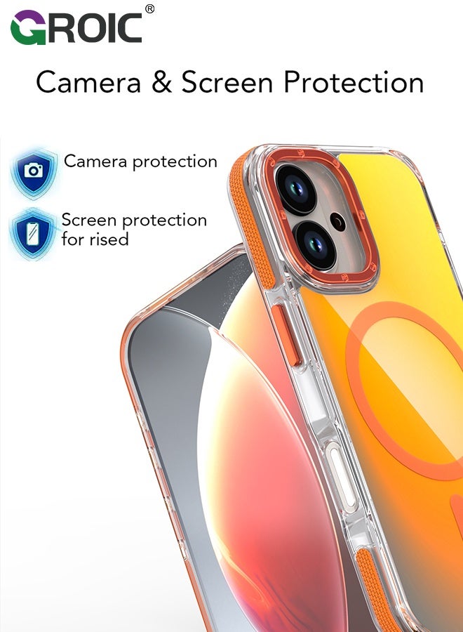 GROIC iPhone 17 Case,iPhone 17 Magnetic Case with MagSafe, Full Lens Protection,Case for iPhone 17 ,Shockproof Phone Cover for iPhone 17 6.3'',iPhone 17 Phone Shell - Image 3