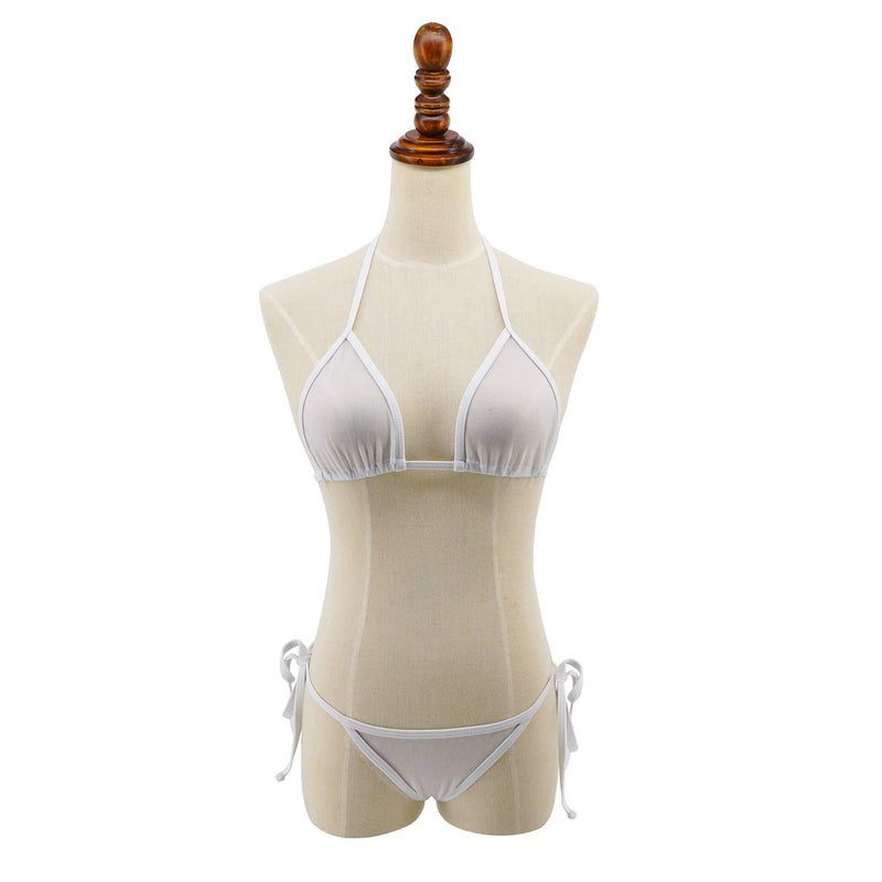 SHERRYLO See Thru Thong Bikini Extreme Sheer Micro Bikinis Mesh Sheer When Wet Swimsuit See Through Bathing Suit Lingerie - Image 3