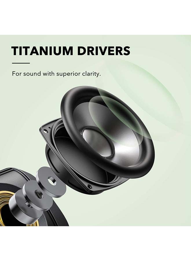 Soundcore Motion Boom Outdoor Speaker with Titanium Drivers, BassUp Technology, IPX7 Waterproof, 24H Playtime, Soundcore App, Built-In Handle, Portable Bluetooth Speaker for Outdoors, Camping Black - Image 2