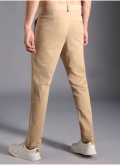 HIGH STAR Men Khaki Trousers  - Image 4