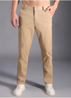 HIGH STAR Men Khaki Trousers  - Image 2