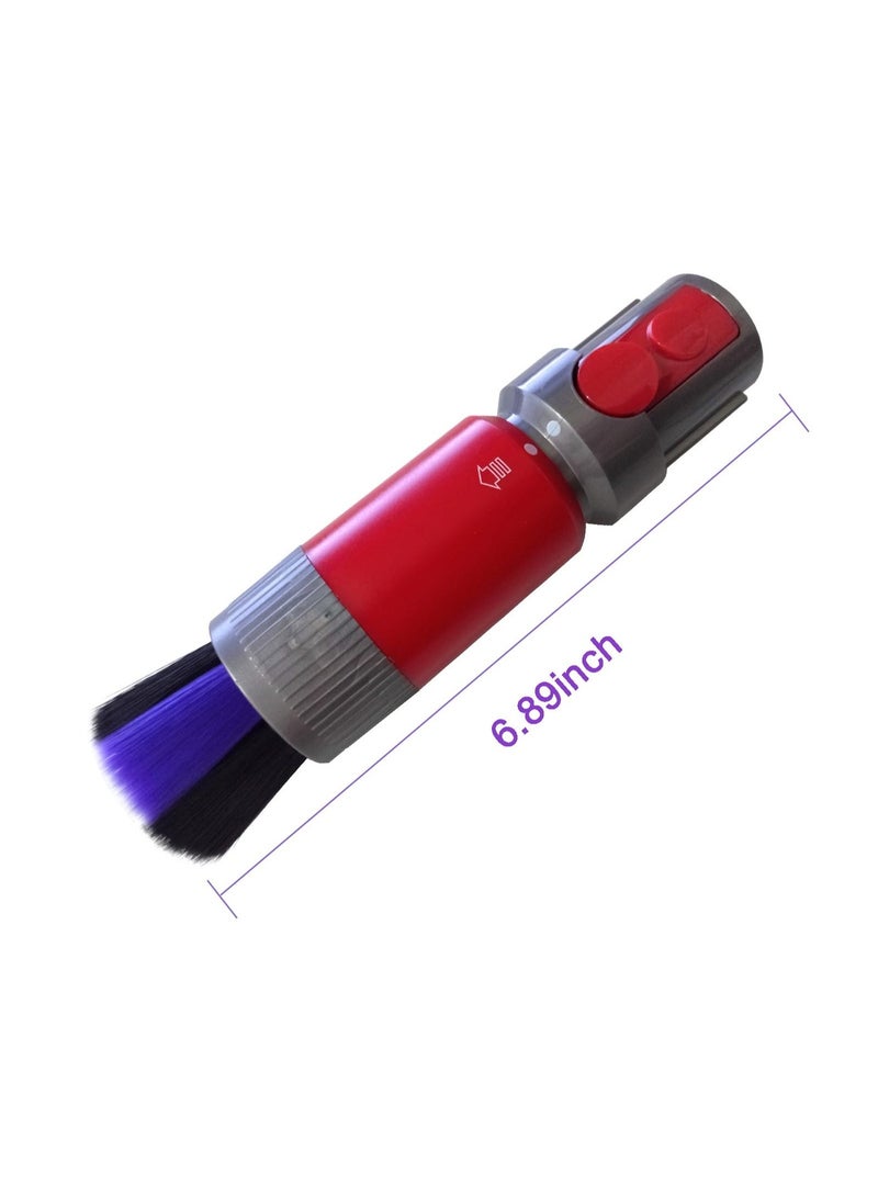 Ultra-Soft Traceless Self-Cleaning Vacuum Cleaner Brush Attachment for Screens, Keyboards & Furniture - Image 5