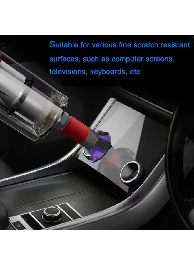 Ultra-Soft Traceless Self-Cleaning Vacuum Cleaner Brush Attachment for Screens, Keyboards & Furniture - Image 1