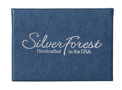 Silver Forest Hammered Heart Dangle Earrings Ne-0395 - Image 4