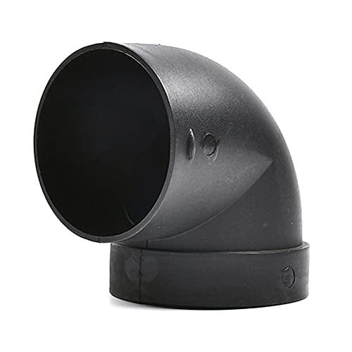 CYDZSW 75mm/3inch Diesel Air Heater Duct Connector,Ducting Pipe Outlet Connector for Diesel Air Parking Caravan Heaters,High Temperature Resistance,L Shape Elbow,Black(75mm) - Image 5