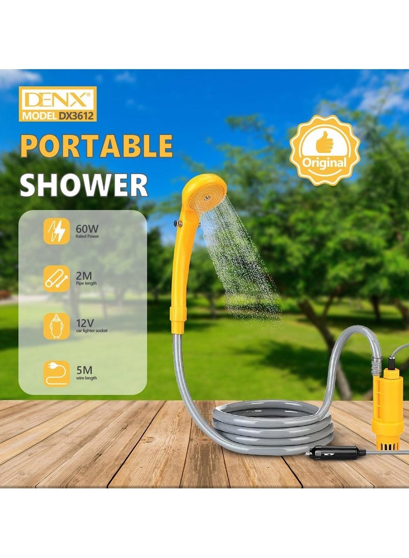 دينكس جهاز رش للرش اثناء السفر، ملحقات منزلية، ادوات الرش، مستلزمات التخييم، غسالة الشواء، بخاخ دش - Image 2