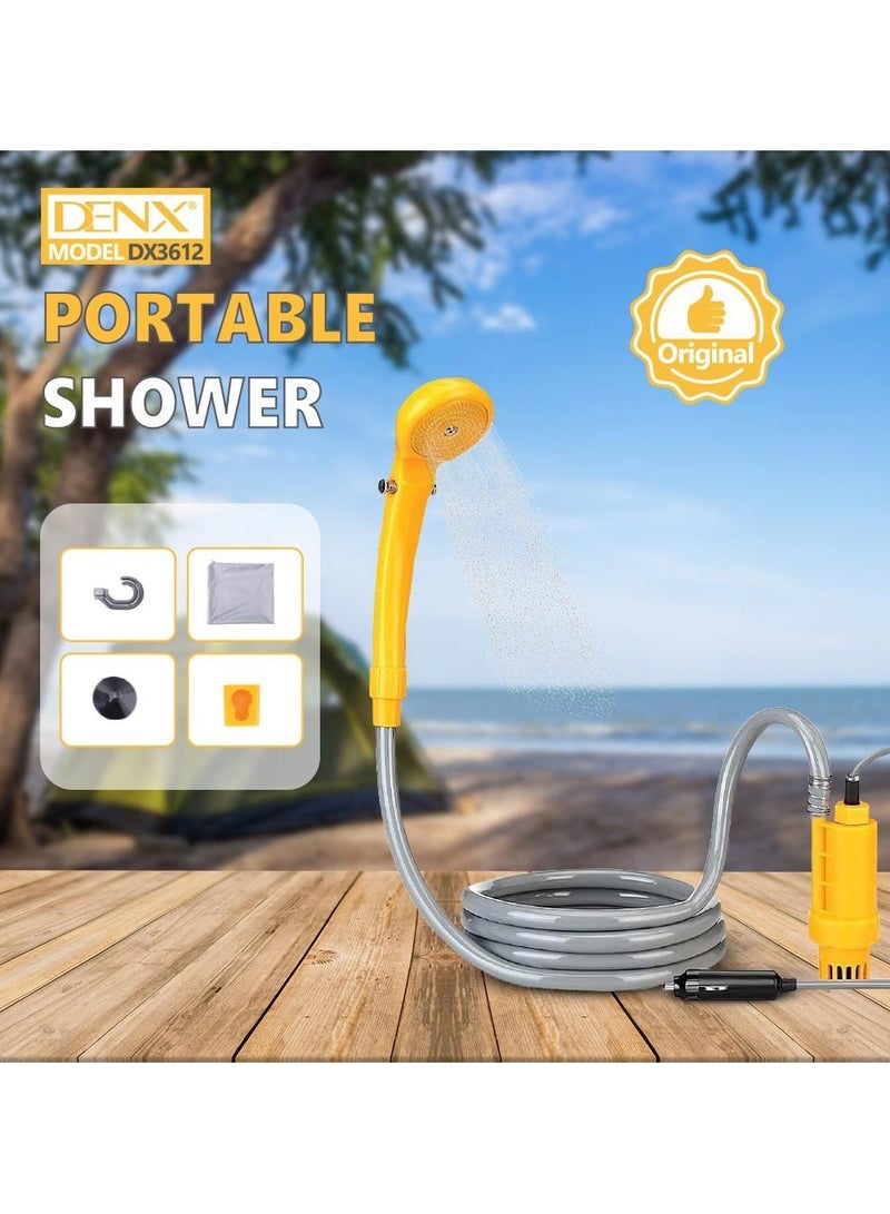 دينكس جهاز رش للرش اثناء السفر، ملحقات منزلية، ادوات الرش، مستلزمات التخييم، غسالة الشواء، بخاخ دش - Image 3