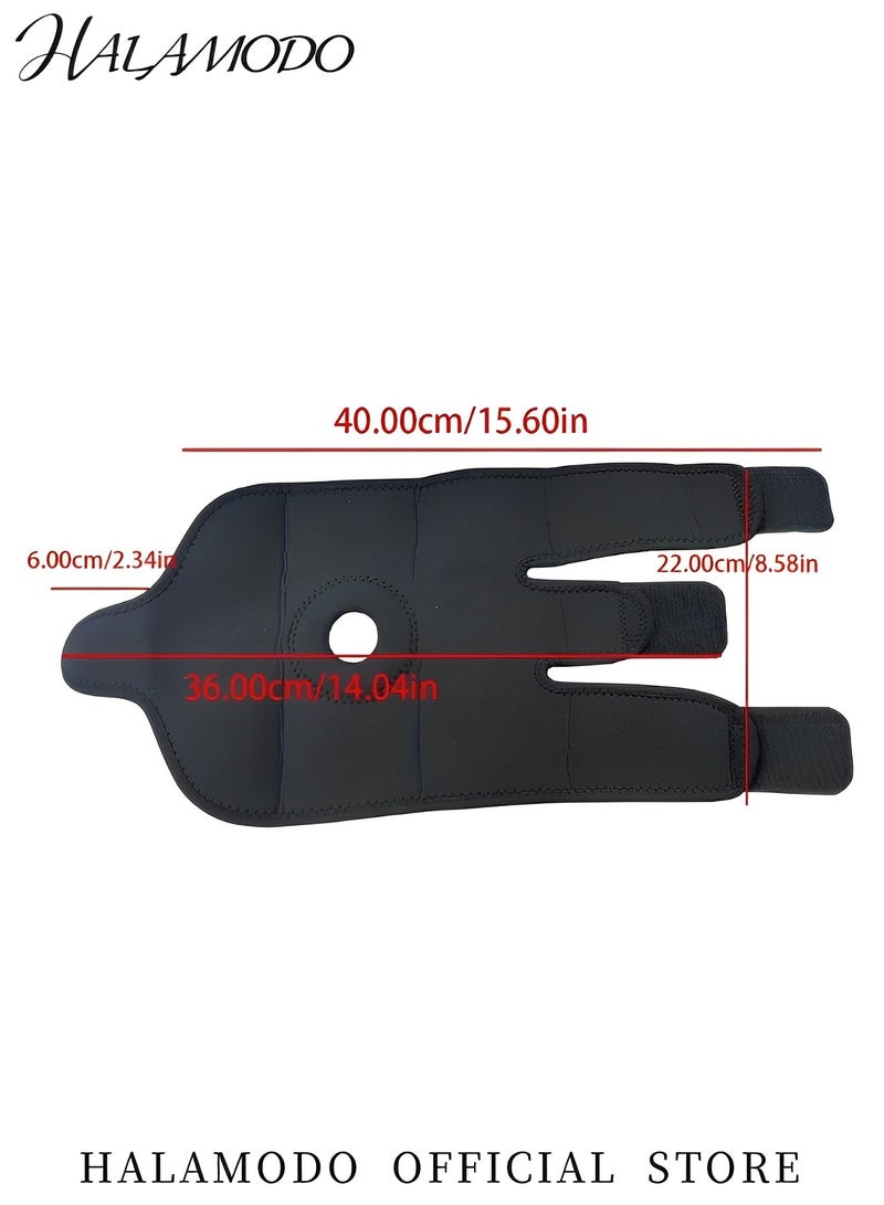 1PC Knee Brace for Men & Women Patellar Tendon Support Strap Open Patella Stabilizer with Adjustable Straps Knee Pads Support Knee Brace for Meniscus Tear Knee Compression Sleeve for Knee Pain