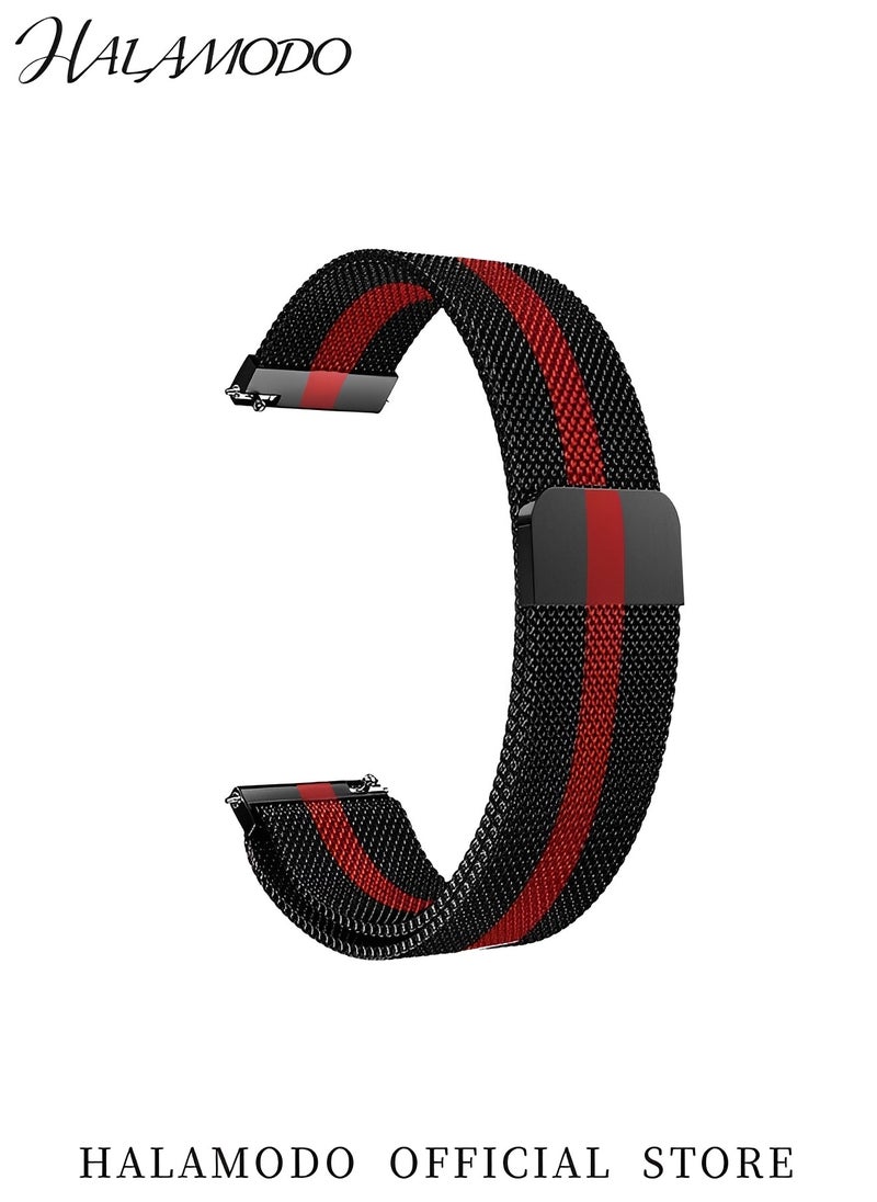 Generic - Stainless Steel Replacement Band For Apple iWatch Series 5 4 3 2 1 Magnetic Strap Soft Sport Watch Strap Fashion Replacement Strap for Men & Women - Image 1