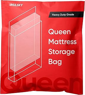 Hulsky Hulsky Queen Mattress Storage Bag - 4 Mil Heavy Duty Queen Mattress Bag for Moving and Storage  - Image 1