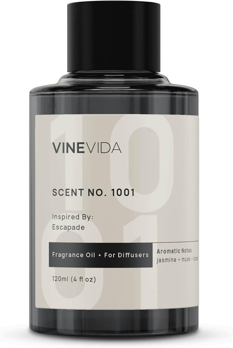 VINEVIDA (4oz) Hotel Fragrance Diffuser Oil - 5 Star Hotel Scents Diffusers for Home - Cold Air Diffuser Oil - Hotel Scent Essential Oil - Scent No.1001 Inspired by Ritz Carlton Hotel - Image 1