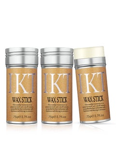 Shiyalan Wax Styling Stick for NonGreasy Hair Pomade with Strong Hold Floral Scent  For Hair  3 PCS 