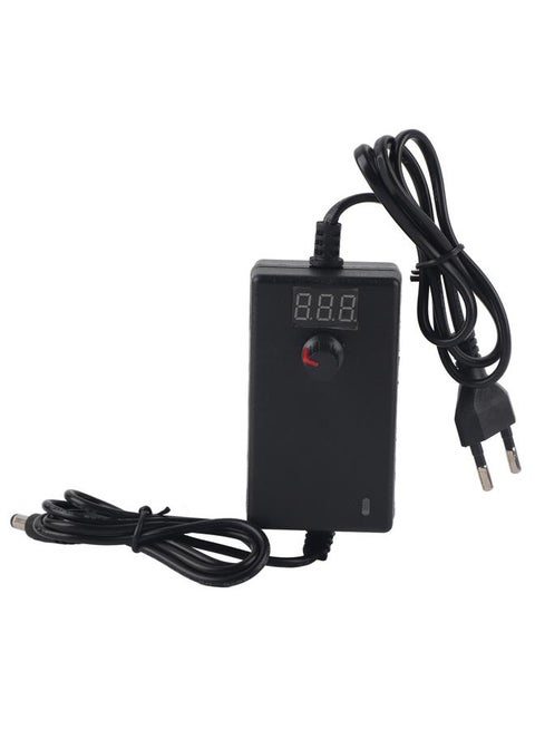 24W 9-24V LED Digital Display Voltage Adjustable Dimmable Power Adapter