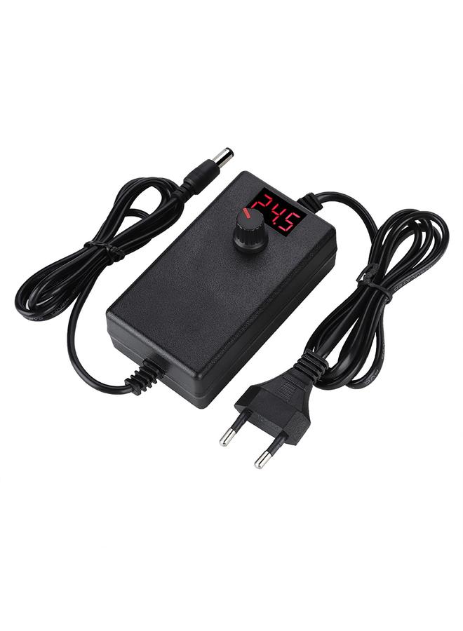 24W 9-24V LED Digital Display Voltage Adjustable Dimmable Power Adapter