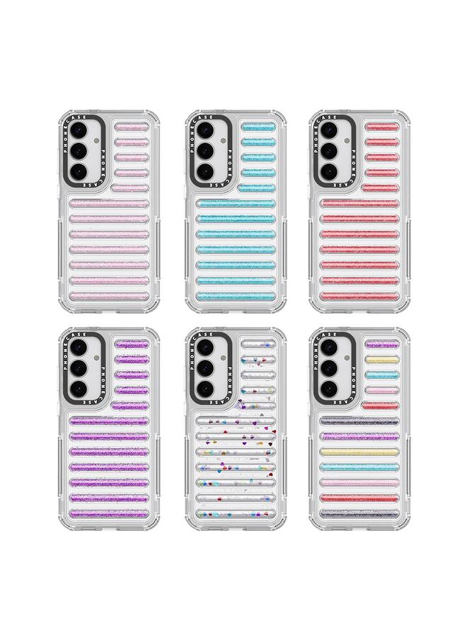 اس-توب جراب لهاتف Samsung Galaxy S25+ 5G كبسولة لامعة من مادة TPU الهجينة المصنوعة من مادة البولي كربونات الهوائية - Image 2