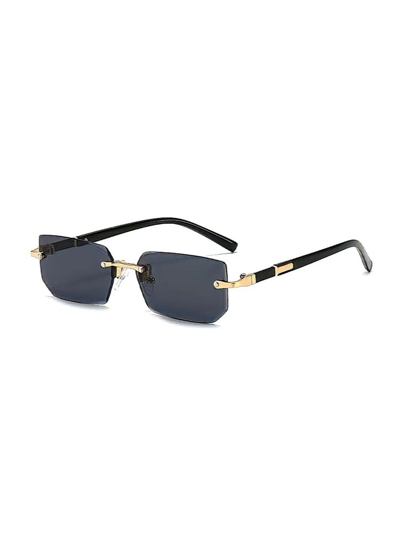 Gecomo New Rimless Fashion Trend Sunglasses Personalized Sunglasses UV Protection Unisex - Image 1