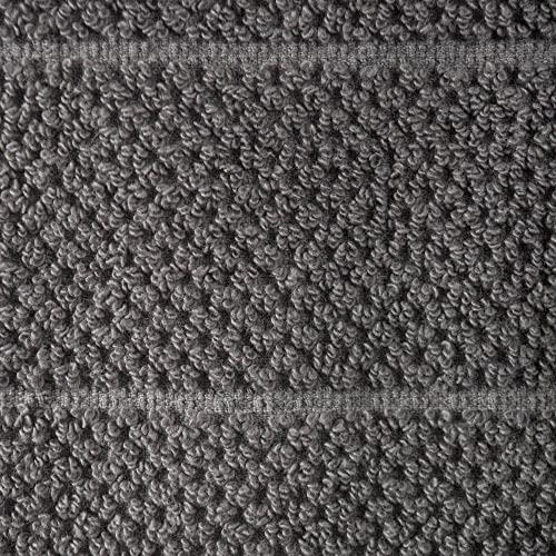 DII Basic Chef Collection, Assorted Terry Kitchen Towel Set, Dishtowel Set, Gray, 4 Piece - Image 3