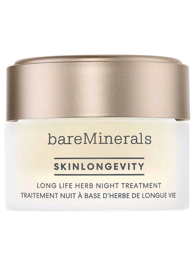 Bare Minerals Skinlongevity Long Life Herb Night Treatment 50ml - Image 1