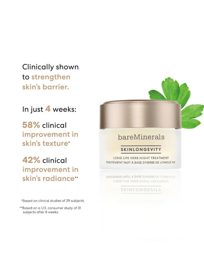 Bare Minerals Skinlongevity Long Life Herb Night Treatment 50ml - Image 3