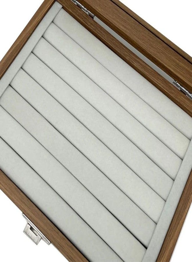 EVEN Wooden Jwellery Organizer and Display Box And Rack With slot and holding grip, wooden Jwellery storage box, wooden Jwellery Display box and tray. (Ring Organizer Box (EE 32)) - Image 3