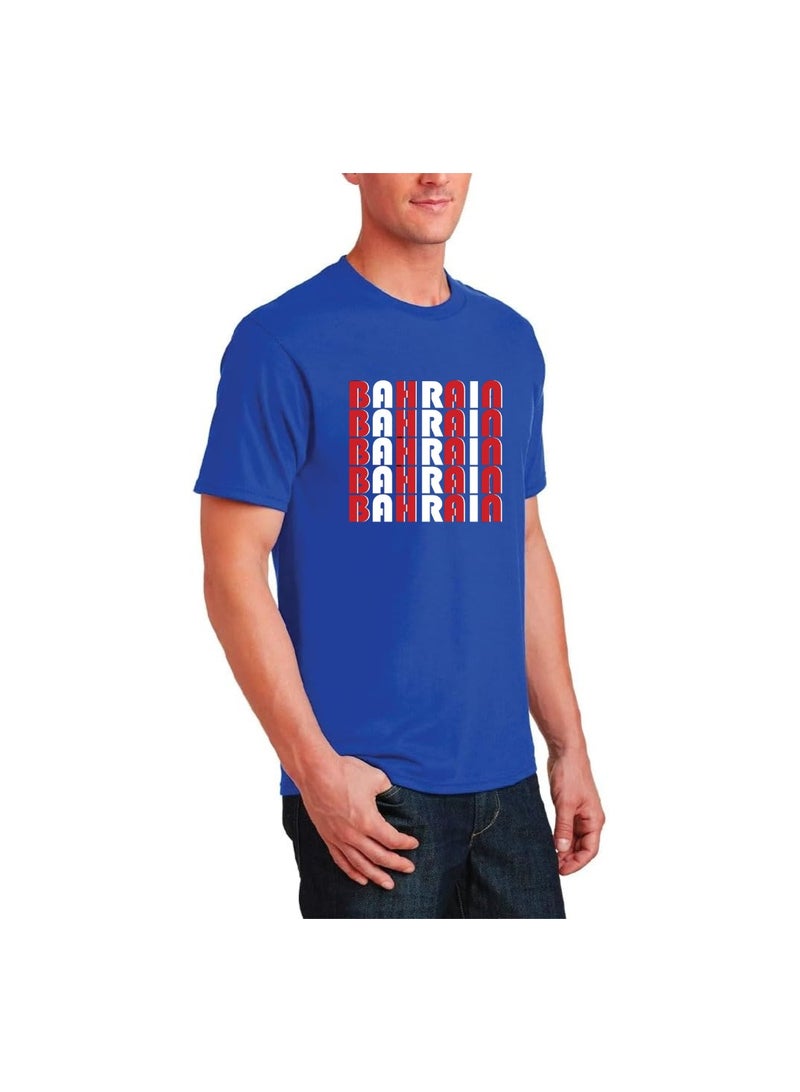 Bahrain Adult T-Shirt For Men-Short Sleeve Round Neck Tshirt Soft And Comfortable T-Shirt Ideal For Office,College,Celebration And Everyday Wear - Image 4