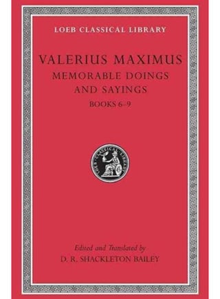 Memorable Doings and Sayings, Volume II : Books 6???9 - pzsku/Z92E63ECDD772C7195BB3Z/45/_/1721303165/0648bd12-e762-43c2-ba79-1702dc4be3c2
