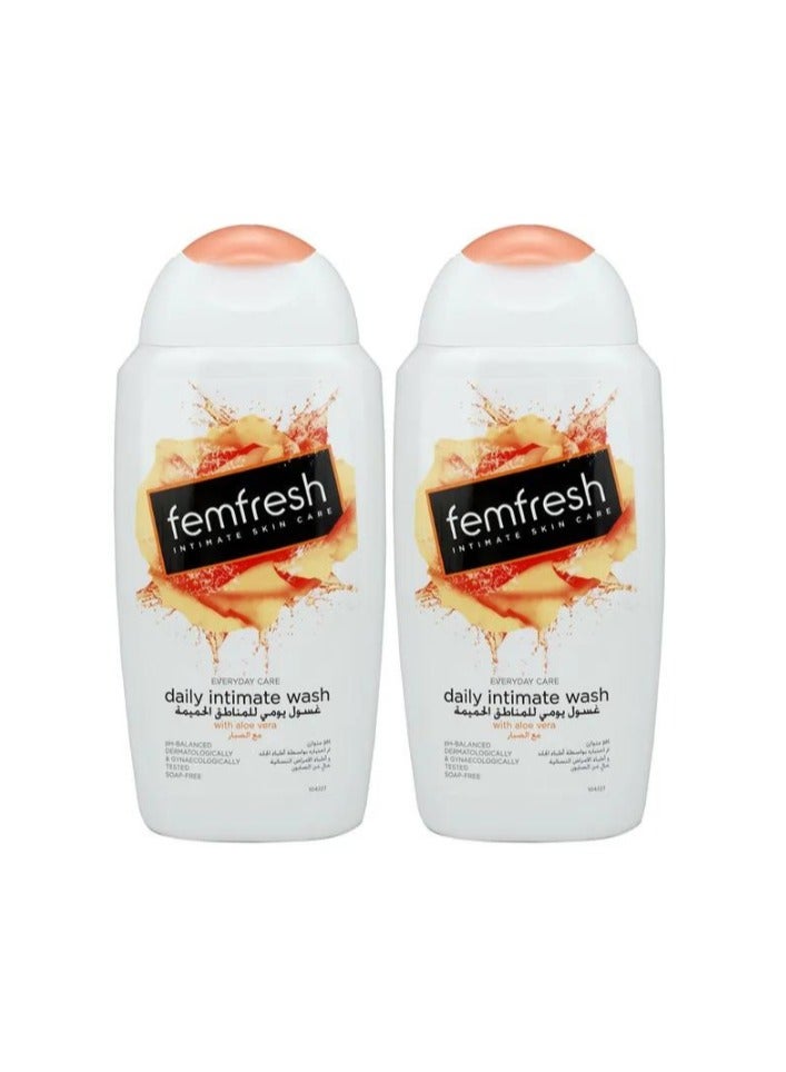Femfresh Everyday Care Daily Intimate Wash 250ml 2PCS
