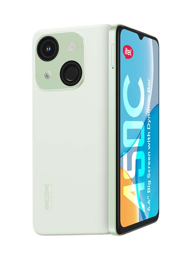 ITEL A50C Dual SIM Misty Aqua 2+4GB RAM 64GB 4G - Middle East Version - Image 4