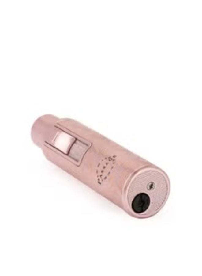 باسيدج ولاعة PASSAGE ميني – محمولة وقابلة لإعادة التعبئة للاستخدام مع العود والشواية والرحلات – مقاومة للرياح – لون ذهبي وردي - Image 3