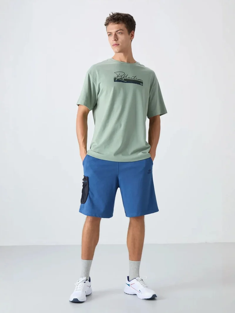 TOMMYLIFE TOMMY Oversized Logo Crew Neck T-Shirt