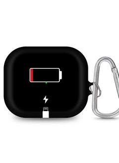 StylePods Case for Airpods 3rd Gen Case With Anti-Lost Keychain - Battery Empty