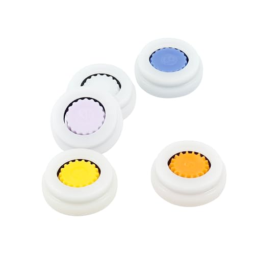 Hitefu 7PCS Shower Head Flow Restrictor, 1.2/1.5/1.8/2.0/2.2/2.5 GPM Shower Flow Reducer Limiter, 1/2 Inch Water Flow Restrictor Control Valve for Shower Head Fixed Water Saving - Image 4