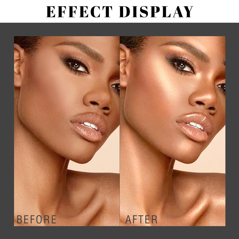 HOSAILY Body Glitter Spray - Bronze Body Shimmer for Face, Hair & Body, Moisturizing Luminizer Glow Illuminator, Quick-Drying Sparkling Glitter Spray Liquid Highlighter Makeup (#04) - Image 4