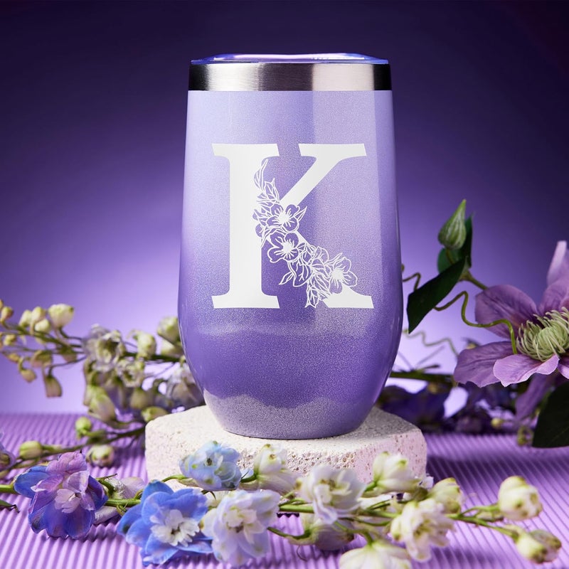 MADDIFY Initial Lavender Spa Gift Basket Set (K) - Image 3