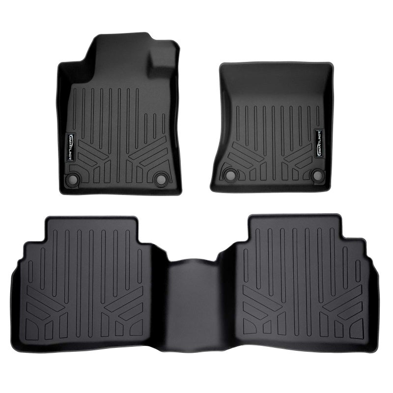 SMARTLINER Custom Fit Floor Mats 2 Row Liner Set Compatible with 20192025 Nissan Altima