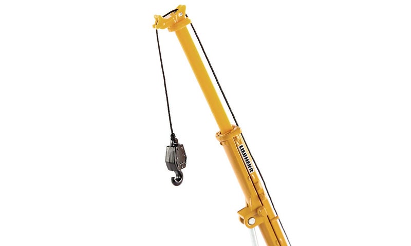 Siku 1859, Telescopic Crane Truck, 1:87, Metal/Plastic, Yellow, Telescopic Extension arm - Image 5
