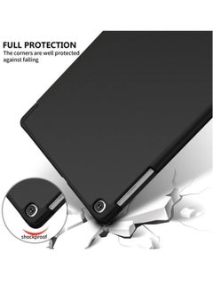 Generic "Trifold Slim Leather Case for Huawei MatePad T10s 10.1-inch (2020) - Protective Folio Stand Smart Cover"  - Image 2